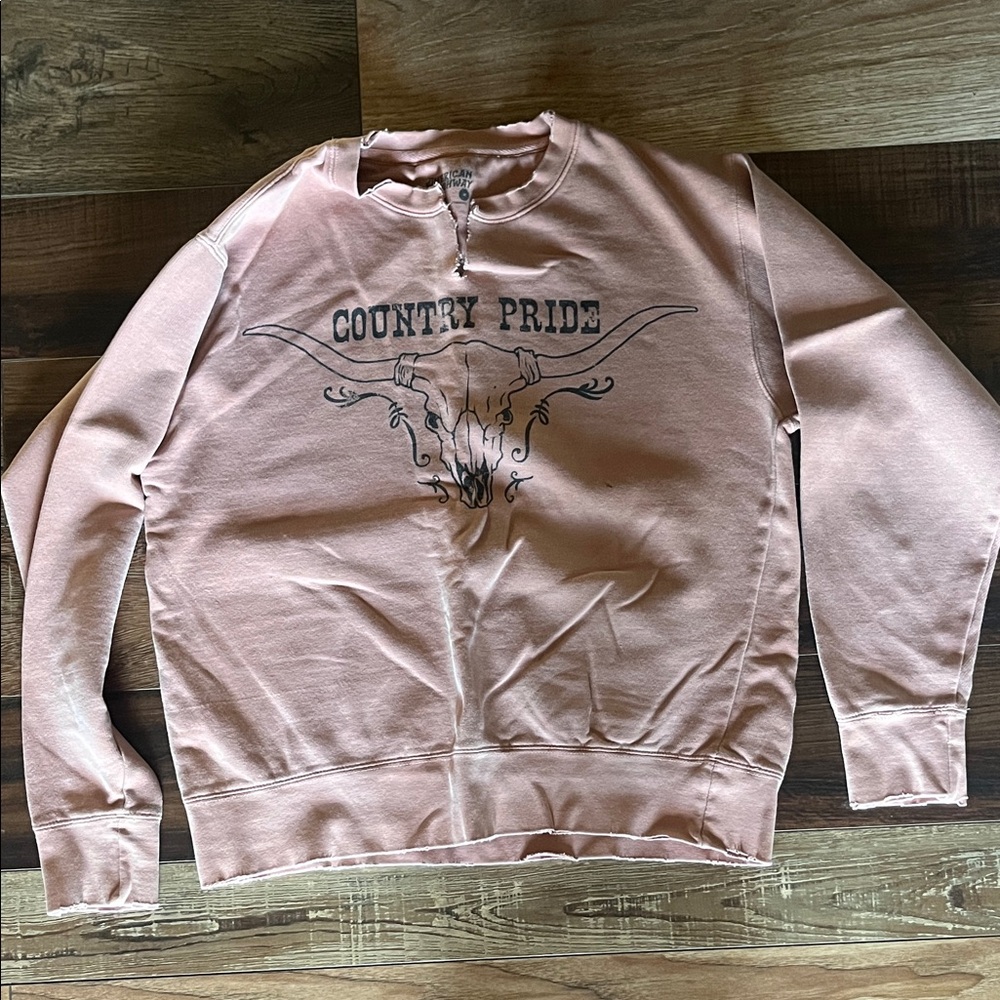 Country Pride Pink Sweatshirt